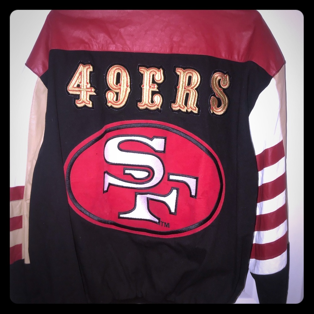 NFL 49ers vintage jacket